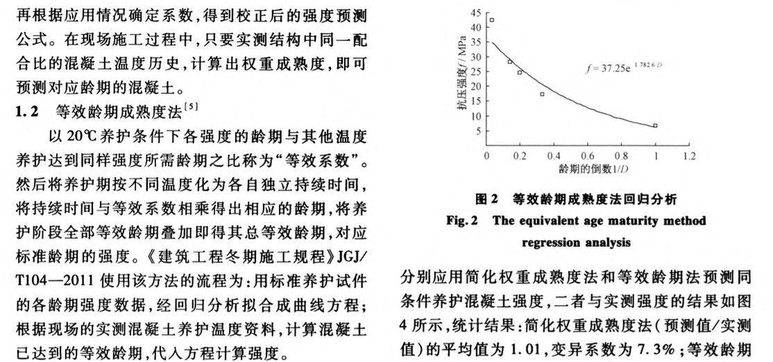 關(guān)于鋁合金模板早拆時間確定方法研究