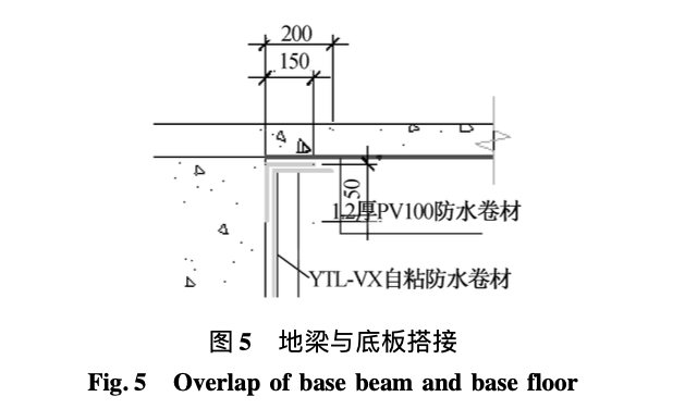 某大型游乐项目地下防水施工技术