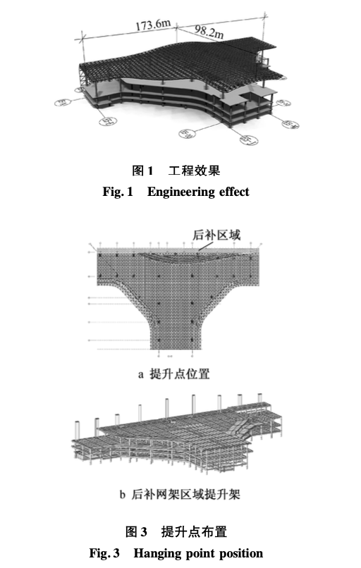 某鋼結(jié)構(gòu)網(wǎng)架屋蓋提升裝置分析