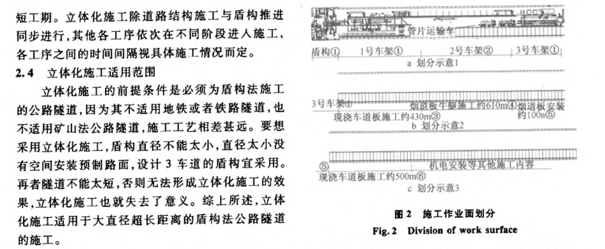 关于钱江隧道立体化施工工艺技术