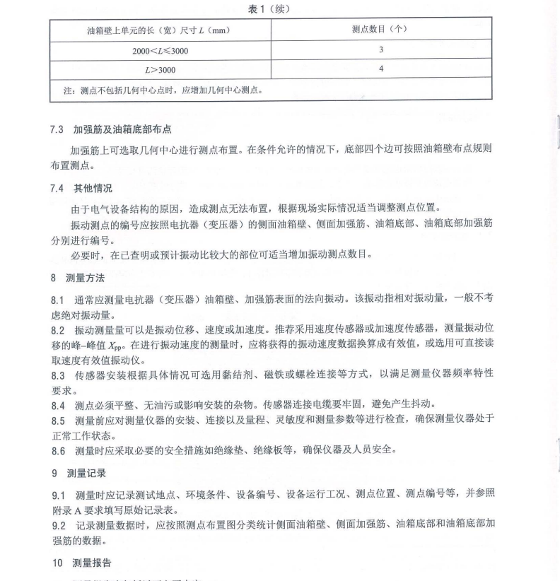 DL/T1540-2016油浸式交流電抗器(變壓器)運(yùn)行振動(dòng)測(cè)量方法