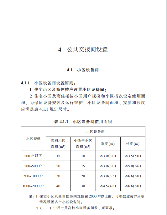 DBJ43003-2012湖南省住宅小區(qū)及商住樓通信設(shè)施建設(shè)標(biāo)準(zhǔn)