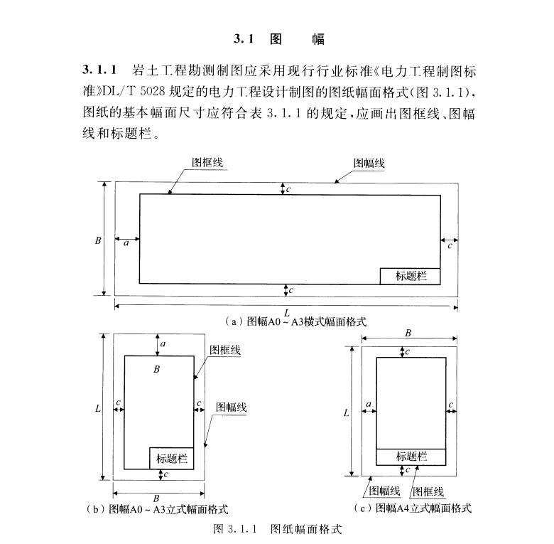 DL/T5156.2-2015電力工程勘測(cè)制圖標(biāo)準(zhǔn)第2部分-巖土工程