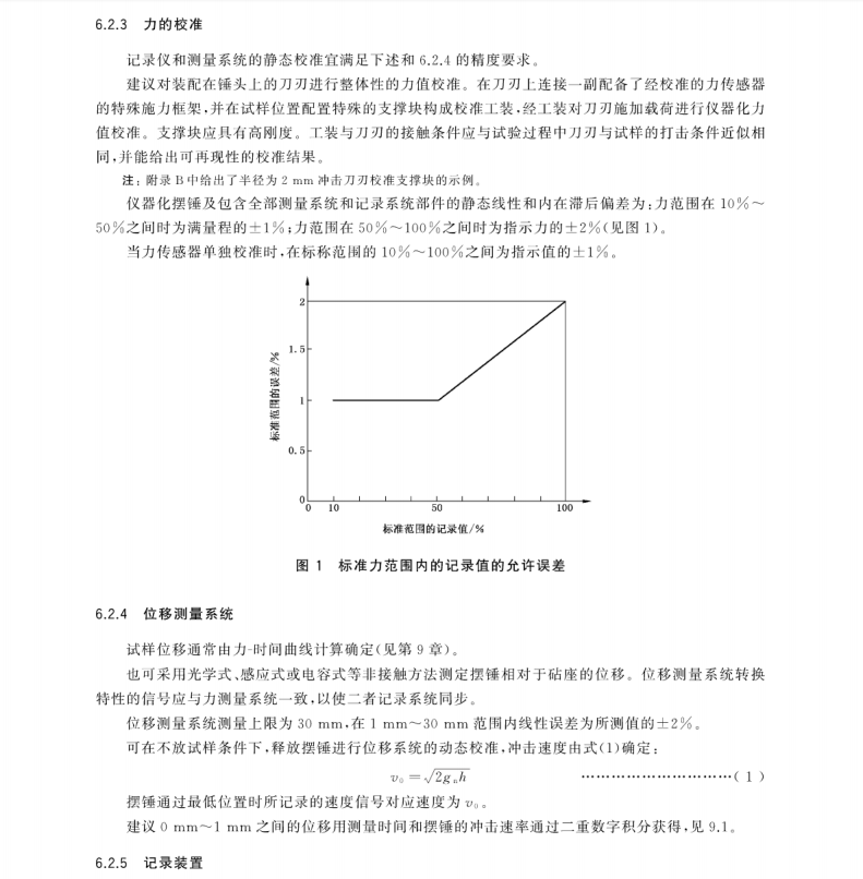 GB/T 19748-2019 金屬材料 夏比V型缺口擺錘沖擊試驗(yàn) 儀器化試驗(yàn)方法