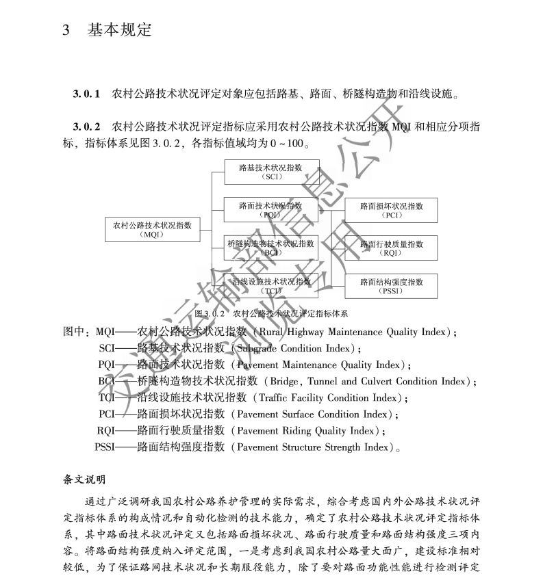 JTG 5211-2024 農(nóng)村公路技術(shù)狀況評(píng)定標(biāo)準(zhǔn)