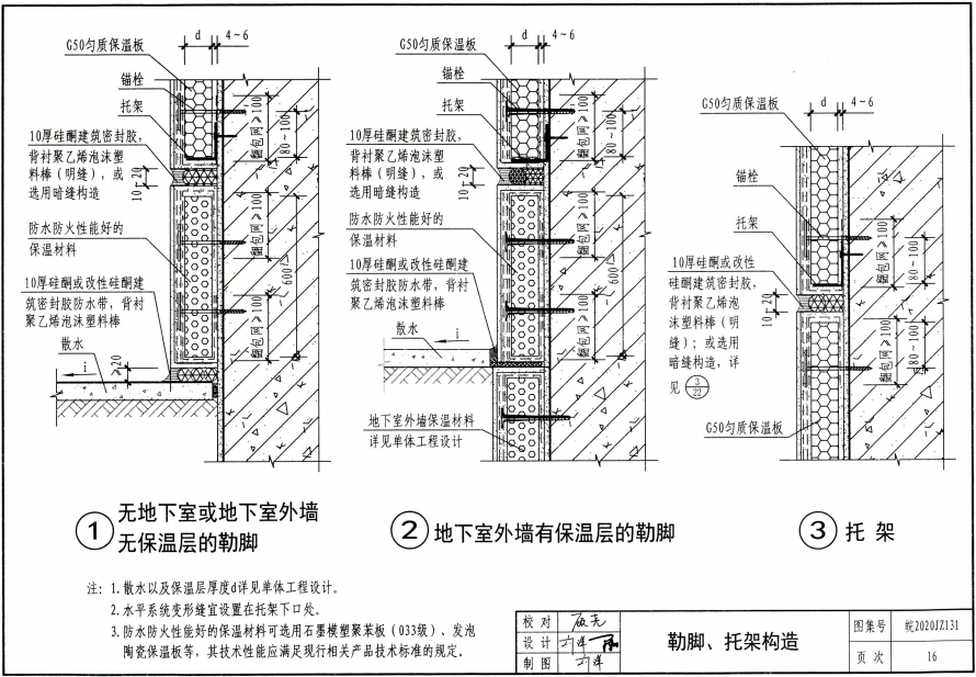 皖2020JZ131 G50勻質(zhì)改性防火保溫板外墻外保溫系統(tǒng)建筑構(gòu)造