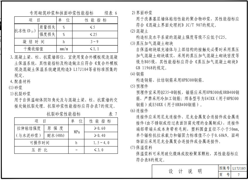 L17J105 非承重復(fù)合砌塊墻體自保溫系統(tǒng)建筑構(gòu)造