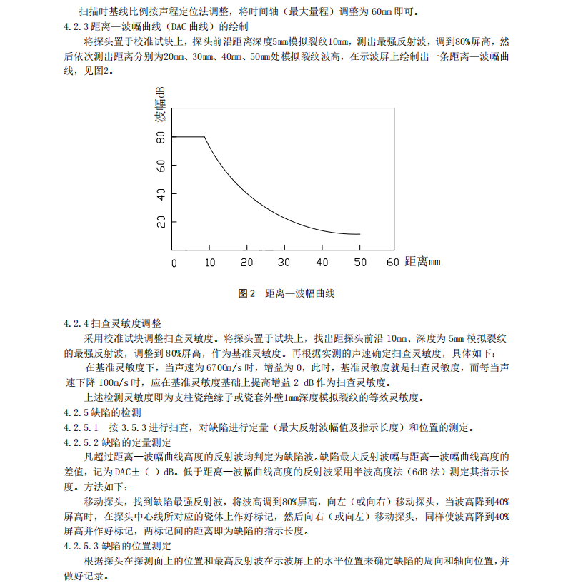 DLT303-2014支柱絕緣子及瓷套超聲波檢測(cè)規(guī)程