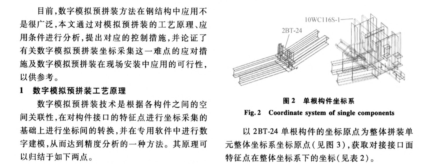 數(shù)字模擬預(yù)拼裝在大型鋼結(jié)構(gòu)工程中的應(yīng)用