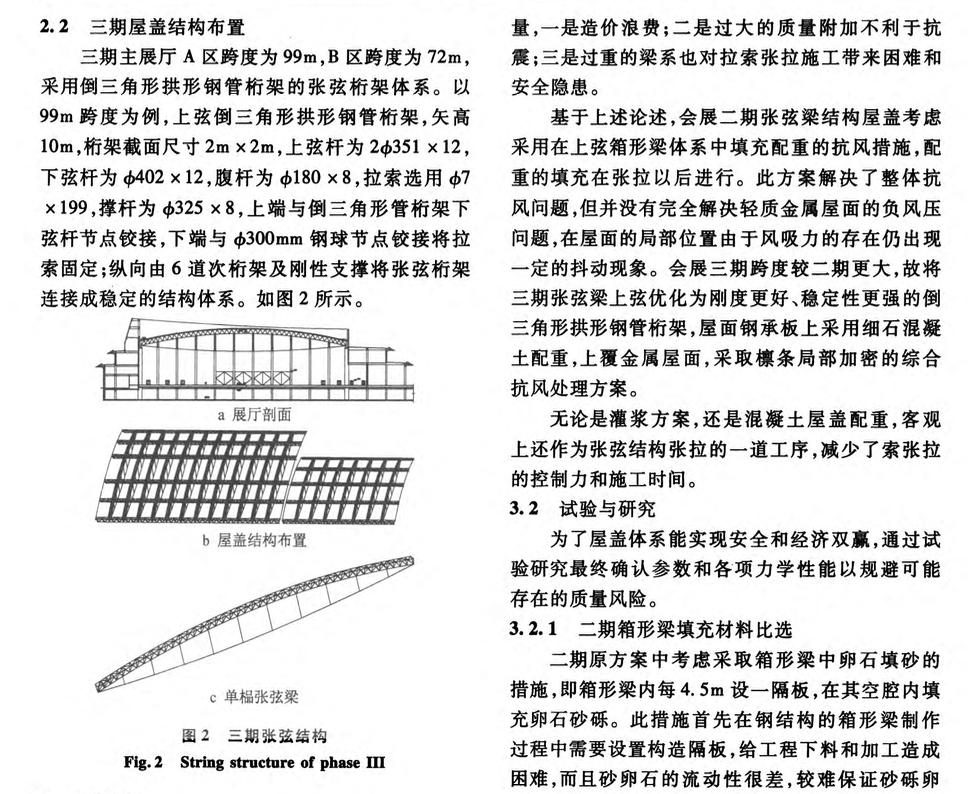 臺(tái)風(fēng)地區(qū)大跨度張弦結(jié)構(gòu)屋面抗風(fēng)設(shè)計(jì)與施工