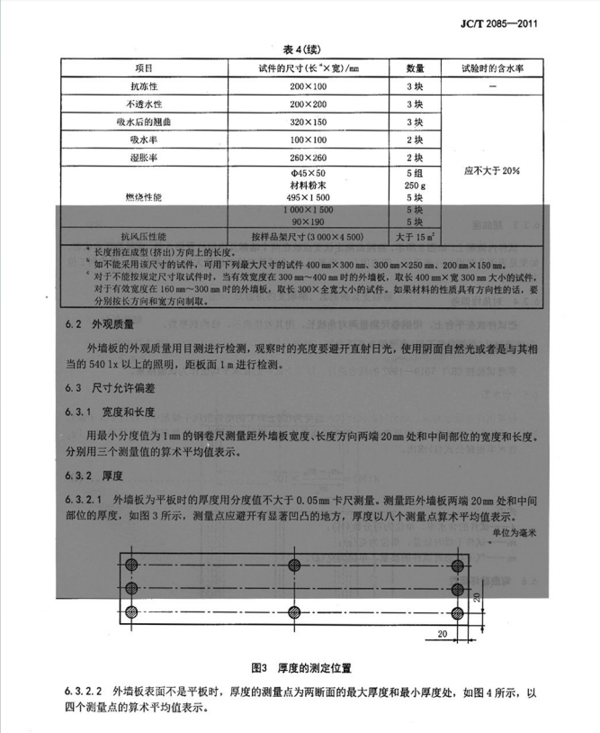 JC/T2085-2011纖維增強(qiáng)水泥外墻裝飾掛板規(guī)范