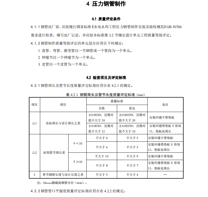 NB T35097.2-2017 水電工程單元工程質(zhì)量等級評定標(biāo)準(zhǔn) 第2部分：金屬結(jié)構(gòu)及啟閉機安裝工程