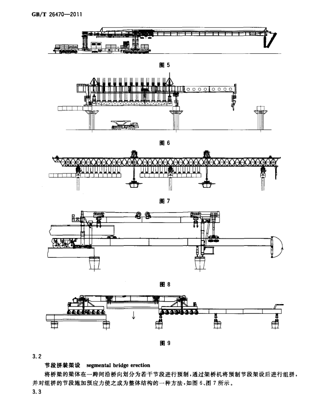 GBT26470-2011架橋機(jī)通用技術(shù)條件規(guī)范
