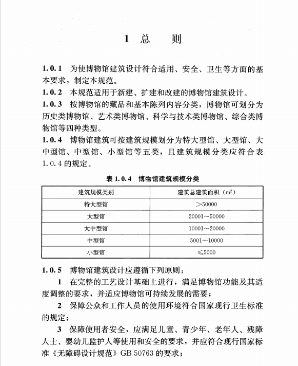 JGJ66-2015 博物館建筑設(shè)計(jì)規(guī)范