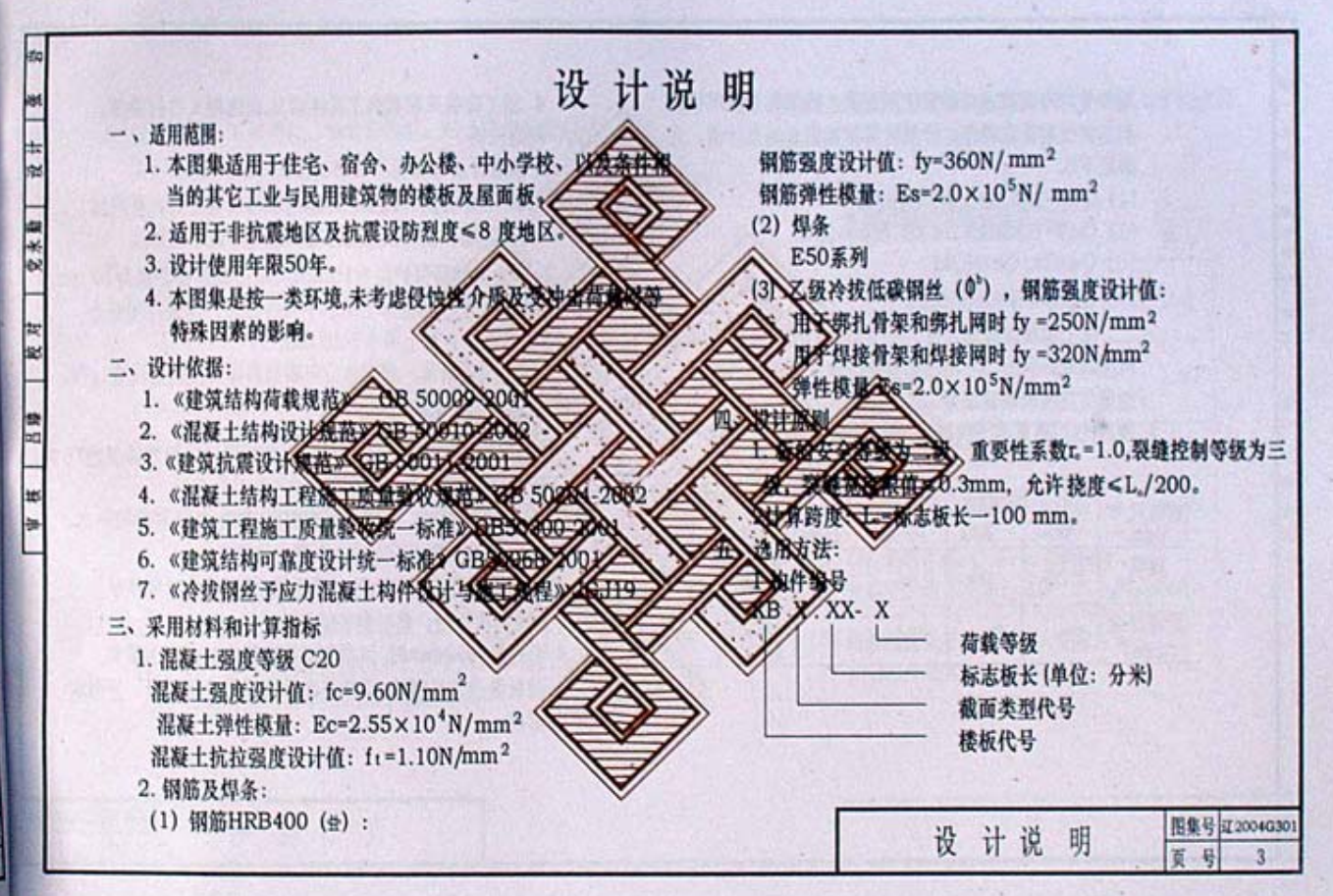 遼2004G301 鋼筋混凝土空心板