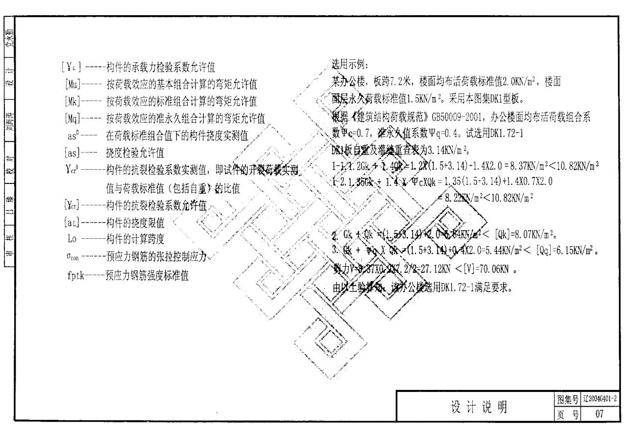 遼2004G401-2 預(yù)應(yīng)力混凝土空心板(跨度6.3m～15.9m)