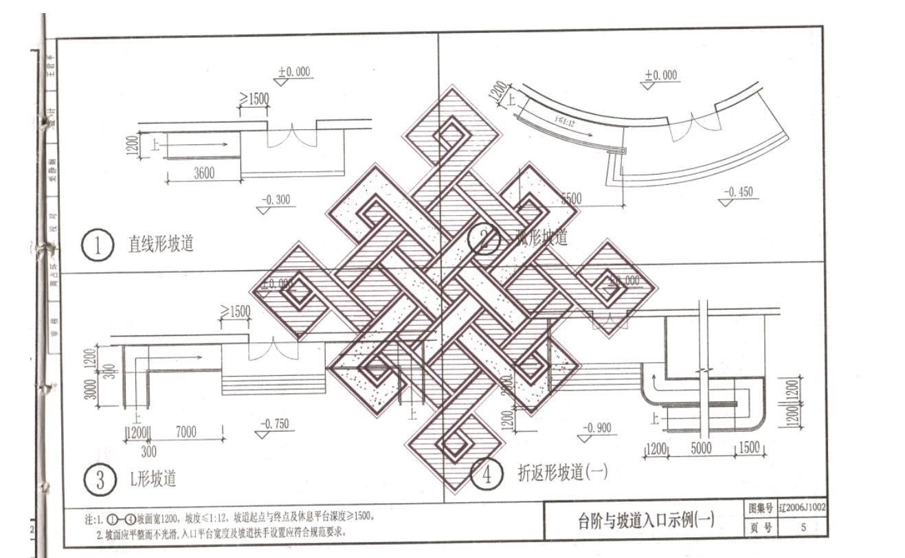 遼2006J1002 建筑無(wú)障礙設(shè)施構(gòu)造