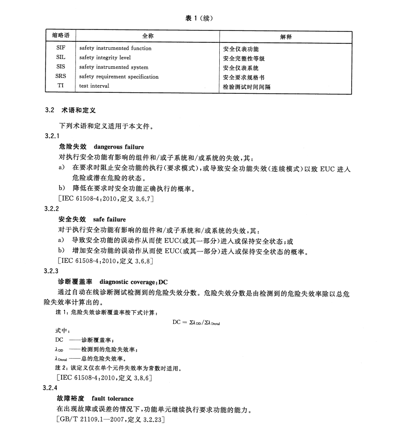 GBT 32202-2015 油氣管道安全儀表系統(tǒng)的功能安全評(píng)估規(guī)范