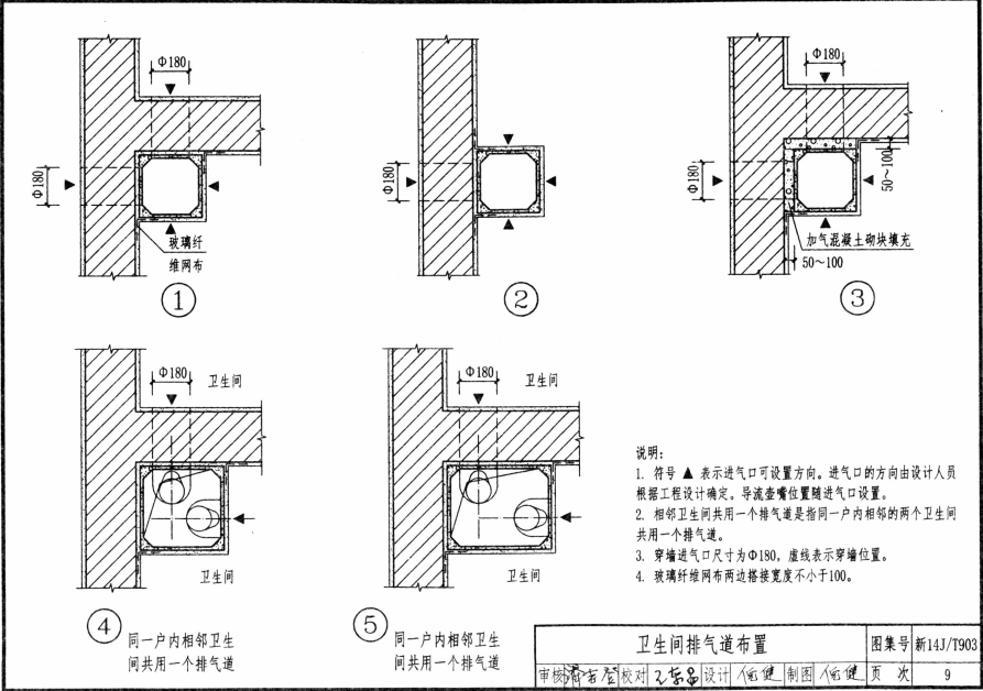 新14JT903 住宅排氣道系統(tǒng)