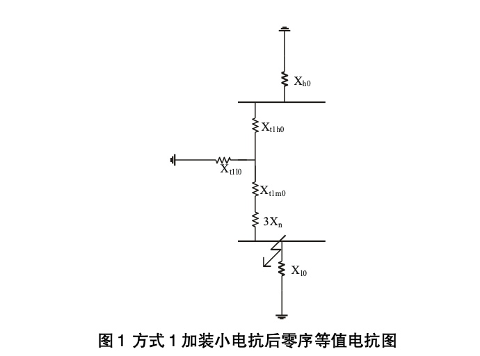 基于PSCAD的主變加裝小電抗對(duì)限制短路電流的分析