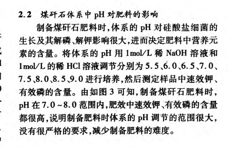 利用硅酸鹽細菌制備煤矸石肥料的研究