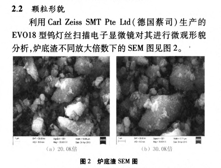 利用企業(yè)爐底渣制備水泥混合材的技術(shù)探討