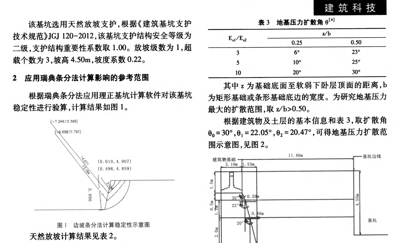 某基坑開挖對周圍建筑物的影響