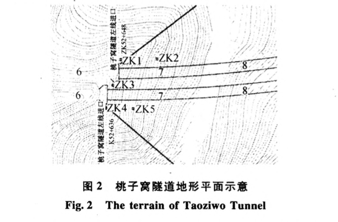 桃子窩隧道仰坡滑移與襯砌開裂病害分析