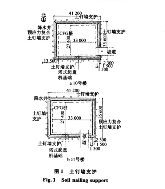 土釘支護(hù)技術(shù)在中國(guó)科學(xué)院中關(guān)村青年公寓工程中的應(yīng)用