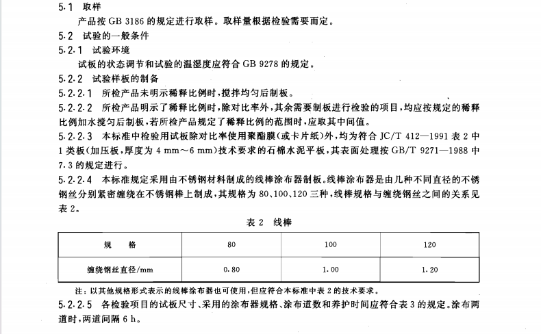 GBT9756-2001合成樹脂乳液內(nèi)墻涂料規(guī)范