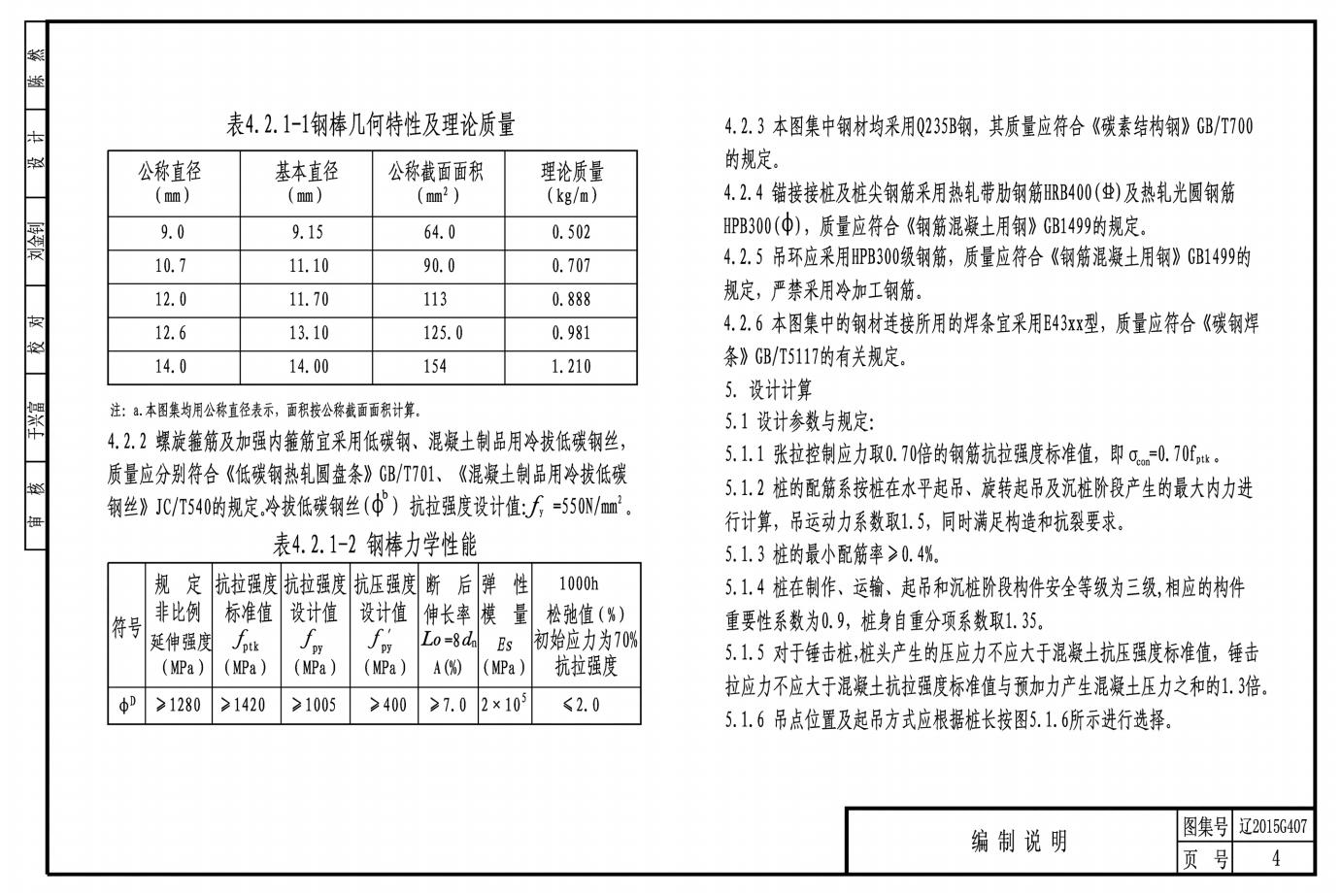 遼2015G407 長線法預(yù)應(yīng)力混凝土實(shí)心方樁