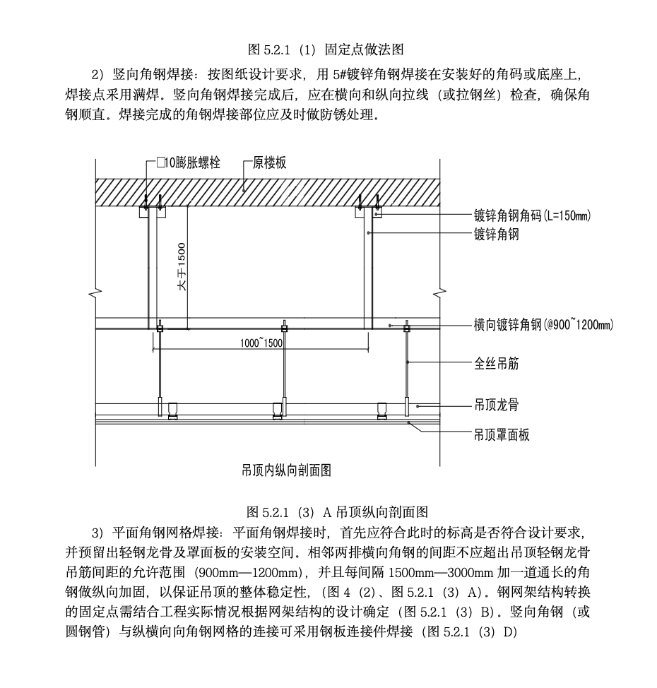 大空間吊頂轉(zhuǎn)換支撐工法