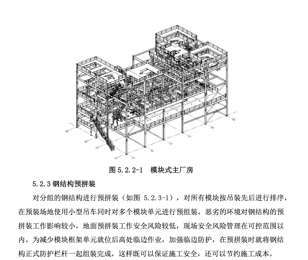 選煤廠鋼結(jié)構(gòu)廠房模塊化工法