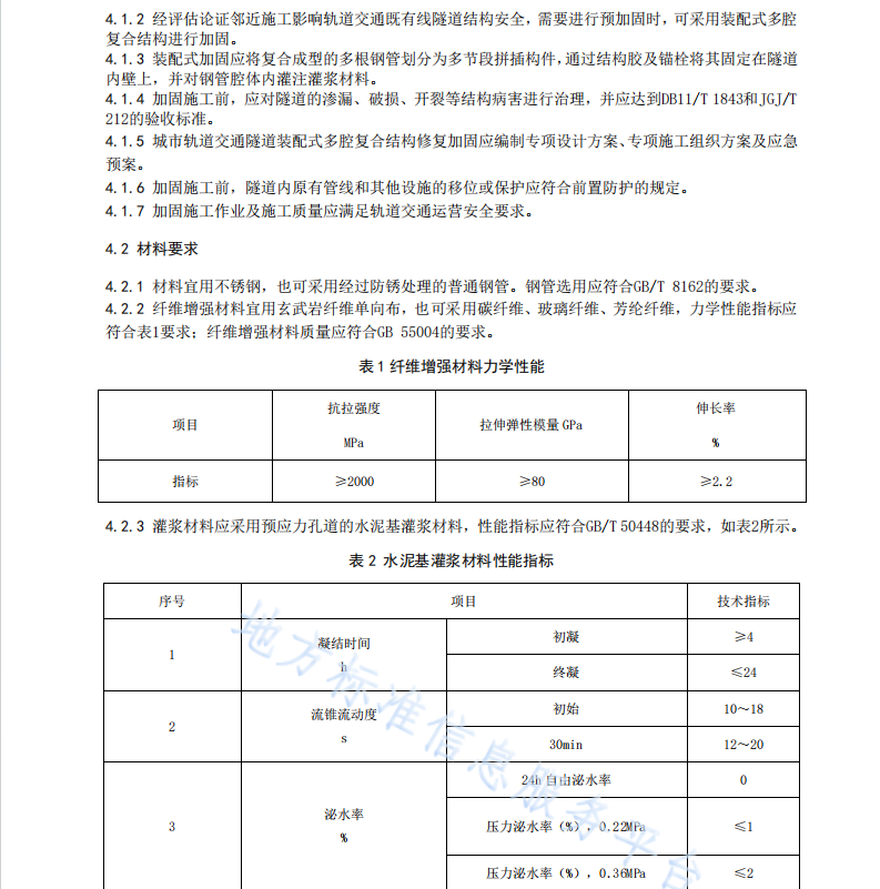 DB11T 2258-2024 城市軌道交通隧道結(jié)構(gòu)裝配式工藝加固維修技術(shù)規(guī)程