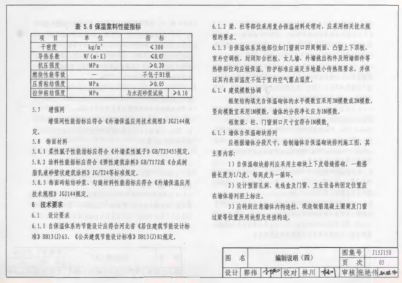 J15J150WRF復(fù)合自保溫砌塊構(gòu)造圖集（河北標(biāo)準(zhǔn)DBJT02-101-2015）