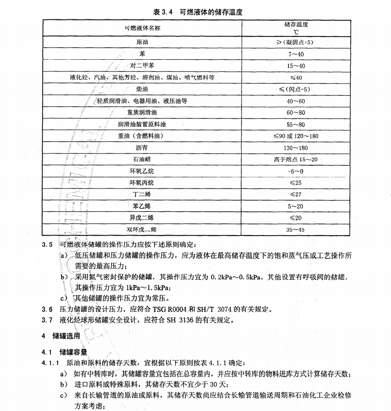 SHT 3007-2014 石油化工儲(chǔ)運(yùn)系統(tǒng)罐區(qū)設(shè)計(jì)規(guī)范