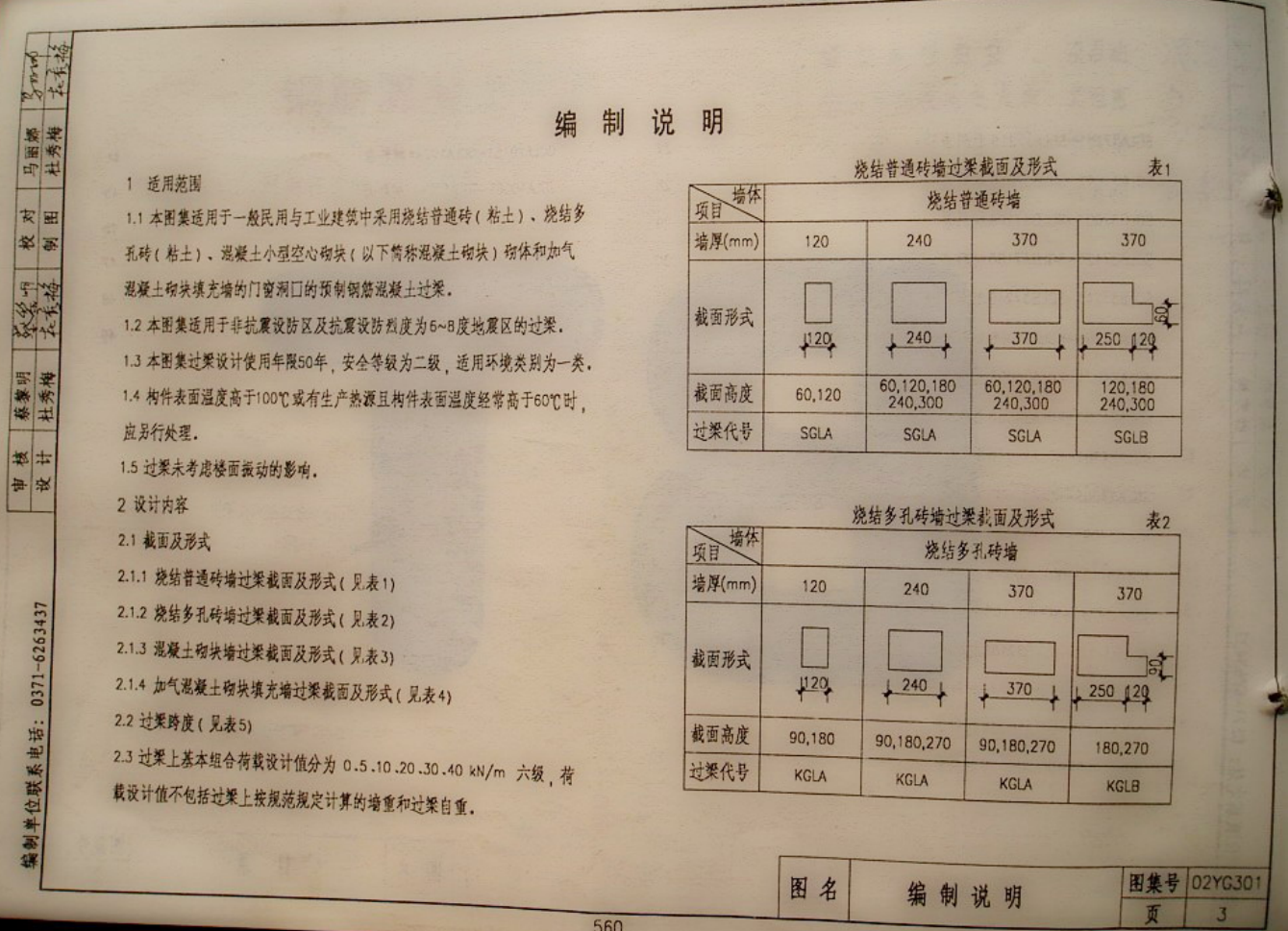 河南 02YG301 過梁