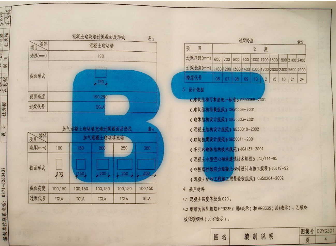 河南 02YG301 過梁