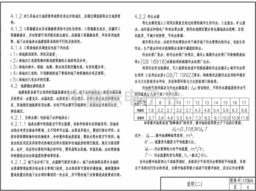 17ZK04 地源热泵系统设计与施工