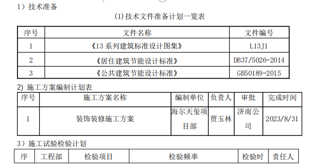 投标文件住宅楼装饰装修施工方案