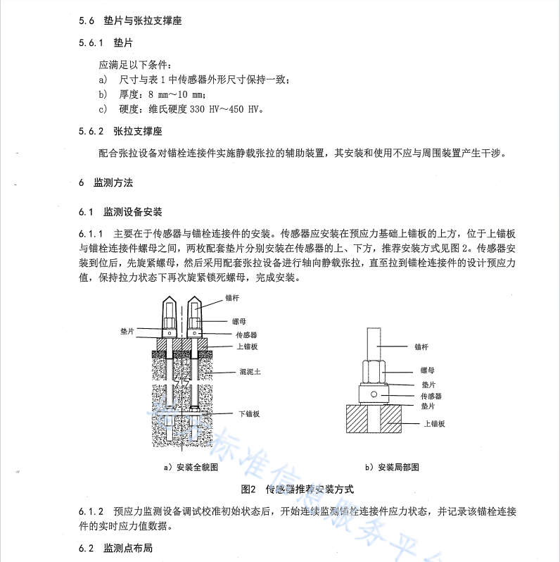 DB65T4637-2022 预应力锚栓连接件安全监测方法