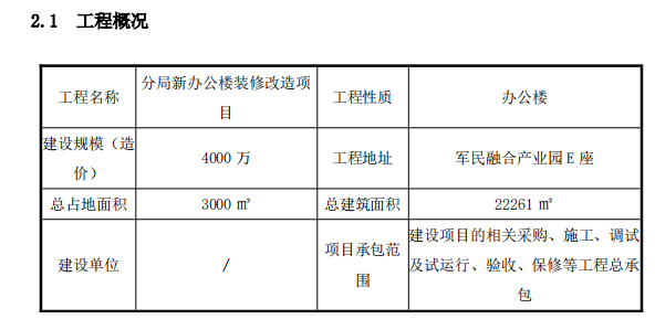 投标文件办公楼装修改造施工组织设计