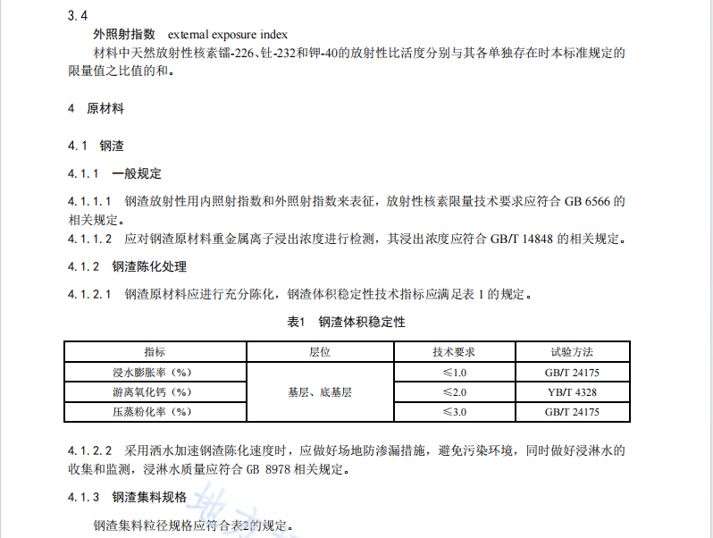 DB64 1974-2024 公路稳定类钢渣基层应用技术规范