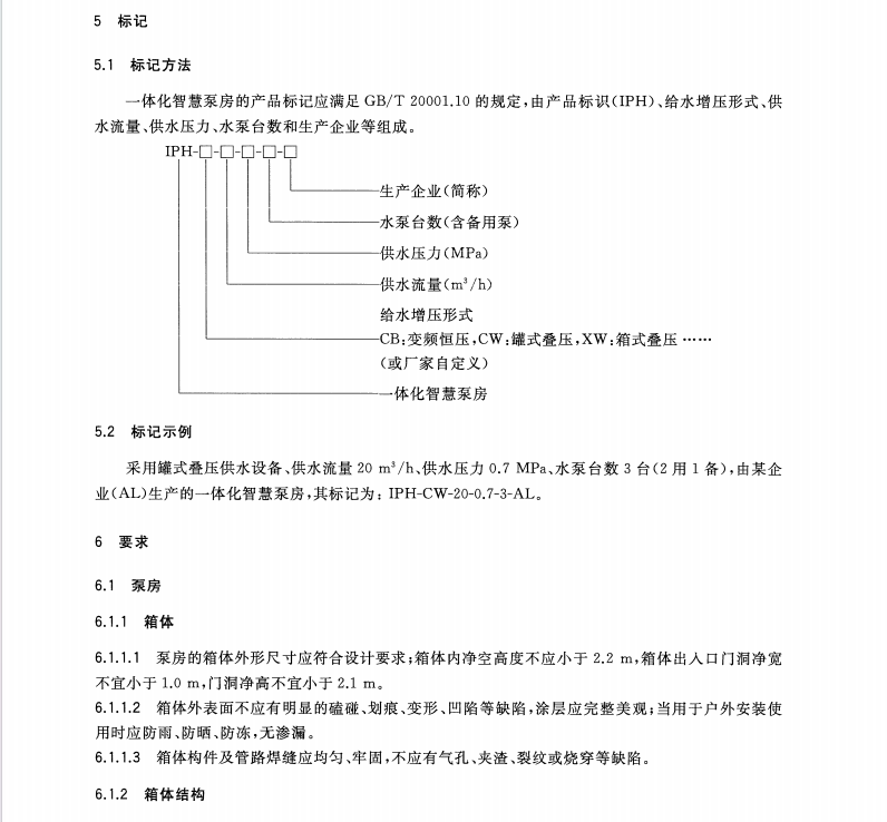 T/CECS 10219-2022 二次供水一体化智慧泵房