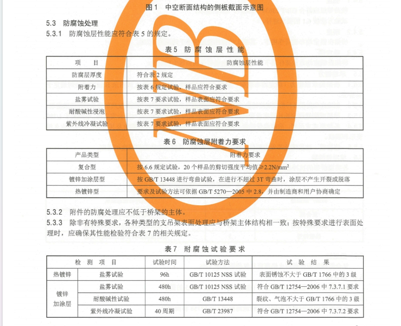 NBT 42037-2014 防腐电缆桥架