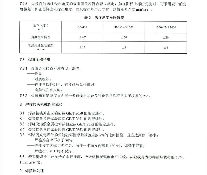 DLT 768.6-2021 电力金具制造质量 第6部分：焊接件和热切割件