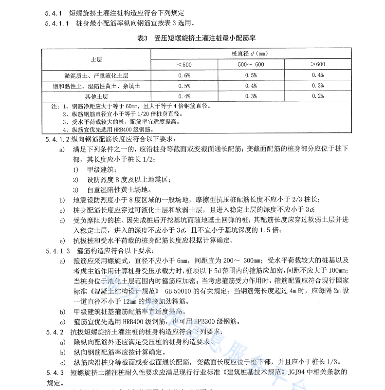 DB64 1538-2018 短螺旋挤土灌注桩技术标准