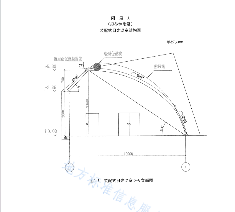 DB64 1743 2020 装配式日光温室建造技术规程