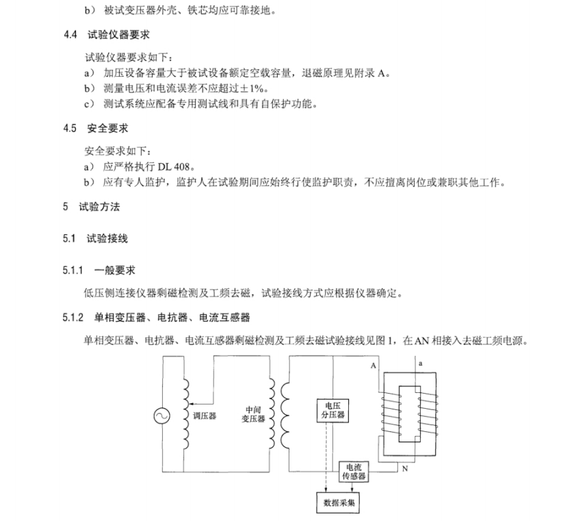 DLT 2640-2023 电力设备剩磁检测及工频去磁现场试验技术导则