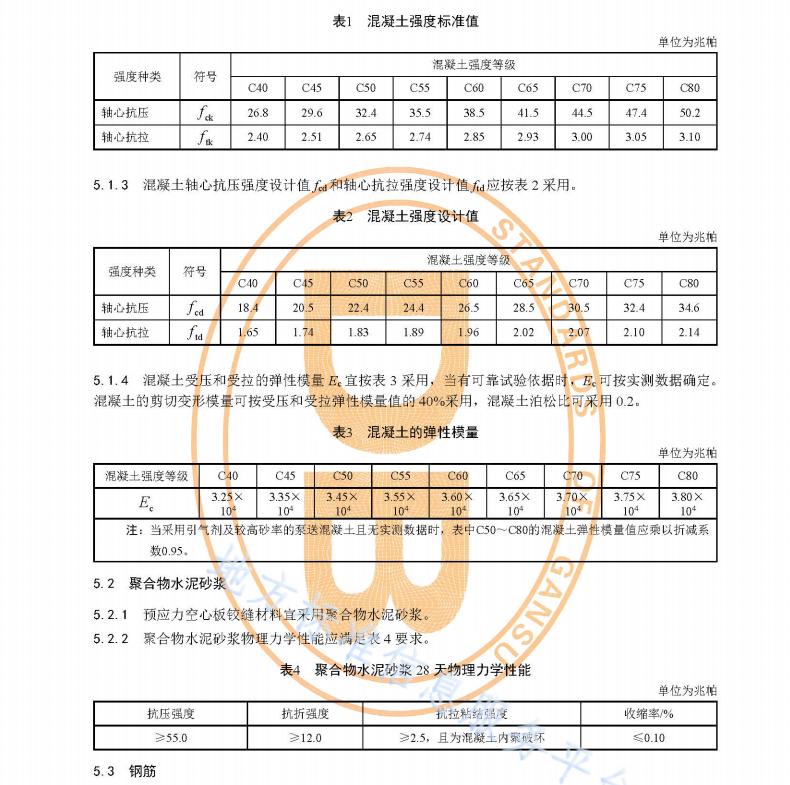 DB62T 2994-2019 公路混凝土桥梁预应力设计规程